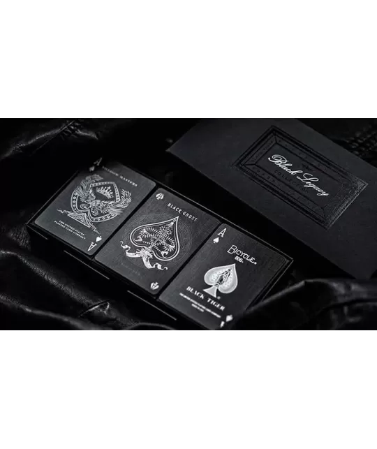 Set Black Legacy Ellusionist – Cărți de joc premium | Emagie.ro
