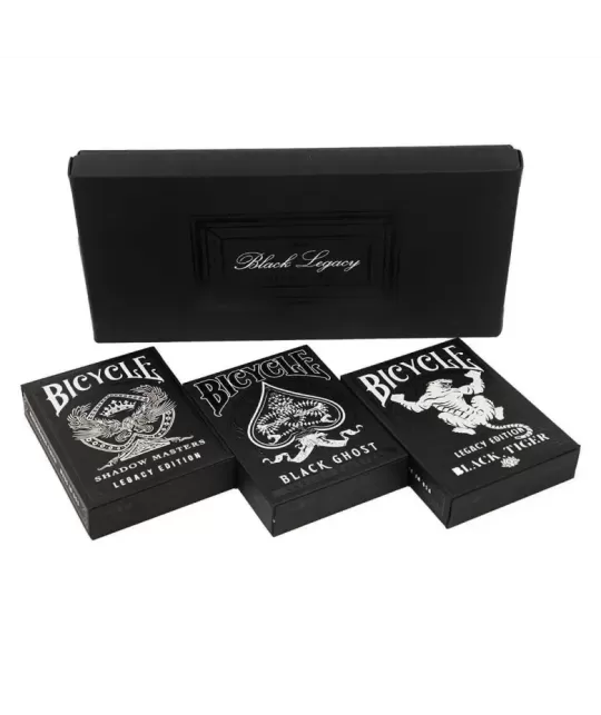 Set Black Legacy Ellusionist – Cărți de joc premium | Emagie.ro