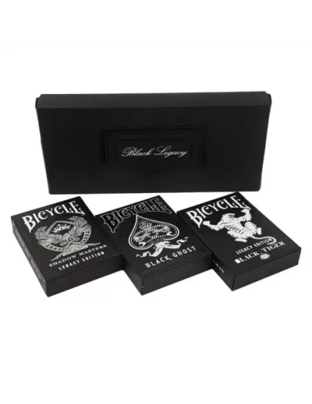 Set Black Legacy Ellusionist – Cărți de joc premium | Emagie.ro