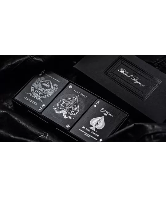 Set Black Legacy Ellusionist – Cărți de joc premium | Emagie.ro