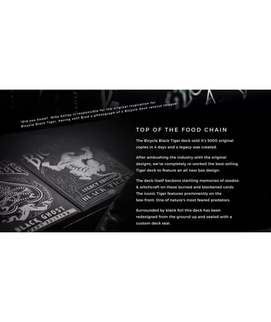 Set Black Legacy Ellusionist – Cărți de joc premium | Emagie.ro