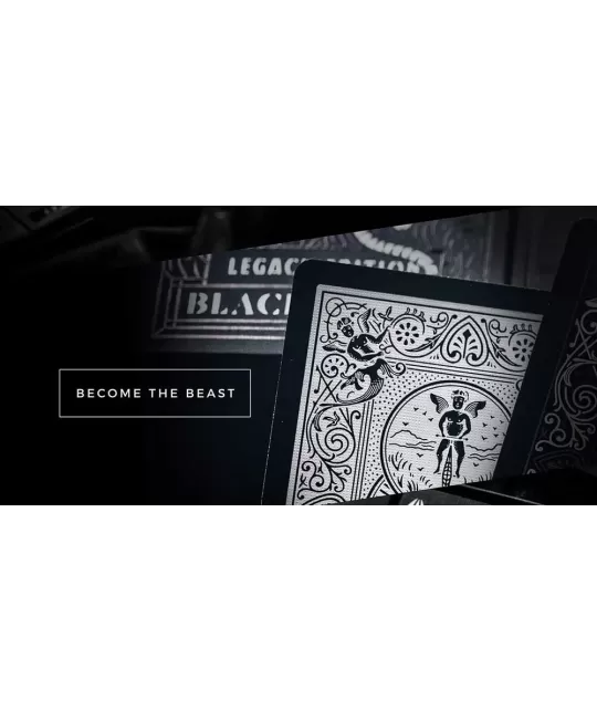 Set Black Legacy Ellusionist – Cărți de joc premium | Emagie.ro