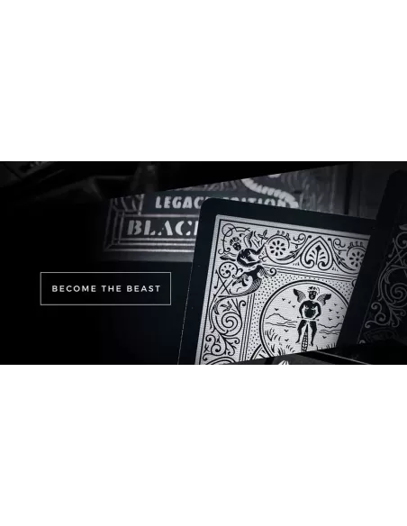 Set Black Legacy Ellusionist – Cărți de joc premium | Emagie.ro