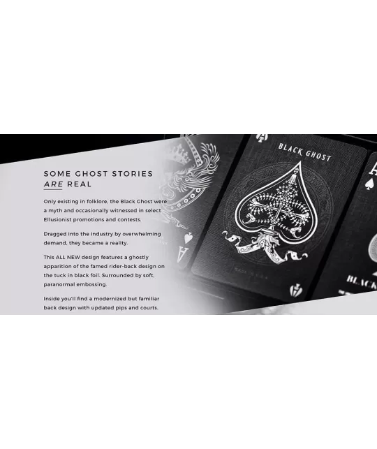 Set Black Legacy Ellusionist – Cărți de joc premium | Emagie.ro