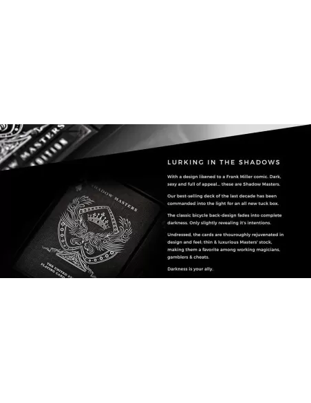 Set Black Legacy Ellusionist – Cărți de joc premium | Emagie.ro