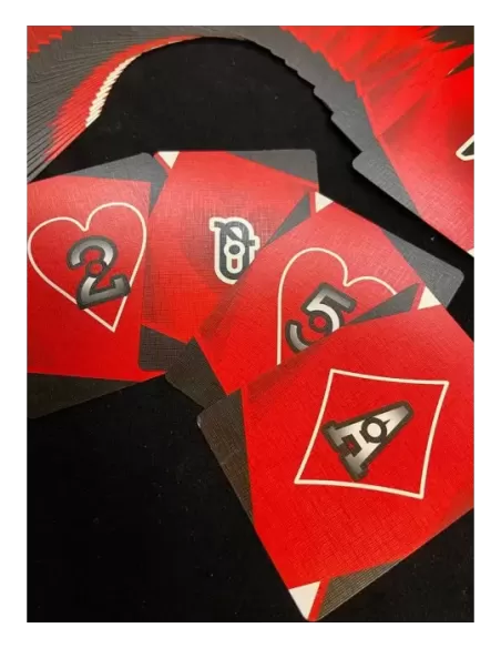 Cardistry Fanning Red – Cărți de joc premium | Emagie.ro