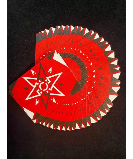 Cardistry Fanning Red – Cărți de joc premium | Emagie.ro