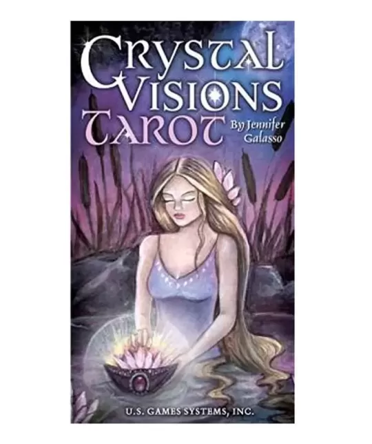 Tarot Crystal Visions By Jennifer Galasso – Set tarot rafinat | Emagie.ro