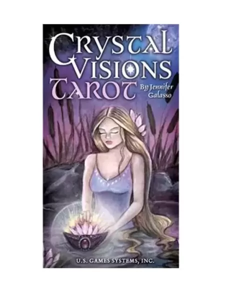 Tarot Crystal Visions By Jennifer Galasso – Set tarot rafinat | Emagie.ro
