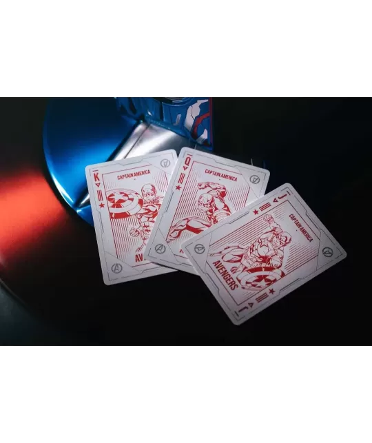 Captain America – Cărți de joc premium | Emagie.ro