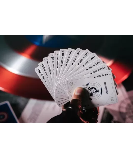 Captain America – Cărți de joc premium | Emagie.ro