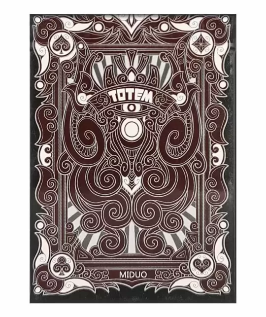 Totem Limited Edition Red – Premium Playing Cards | Emagie.ro
