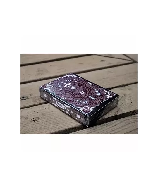 Totem Limited Edition Red – Premium Playing Cards | Emagie.ro