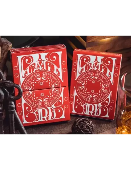 Smoke & Mirrors v8 Deluxe Red – Cărți de joc premium | Emagie.ro