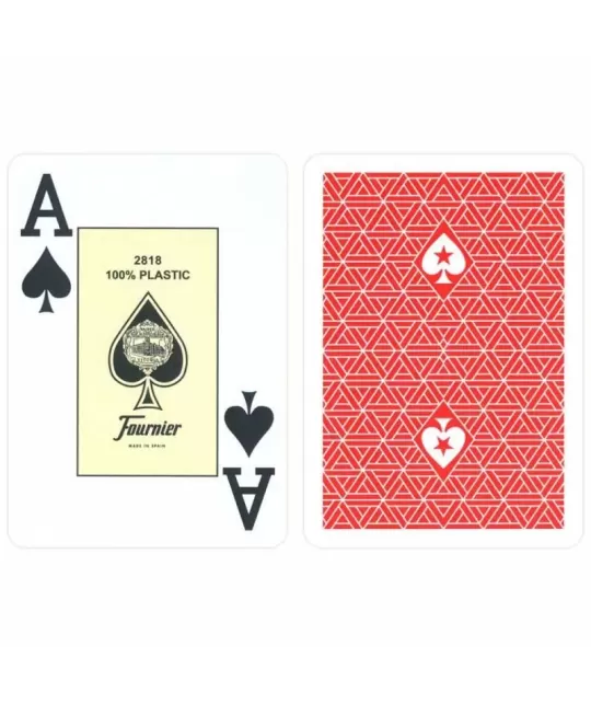 EPT 100% Plastic Proffesional Jumbo Index – Cărți de joc durabile | Emagie.ro