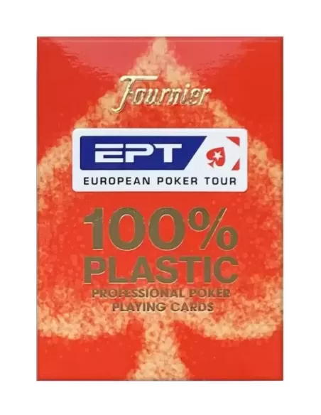 EPT 100% Plastic Proffesional Jumbo Index – Cărți de joc durabile | Emagie.ro