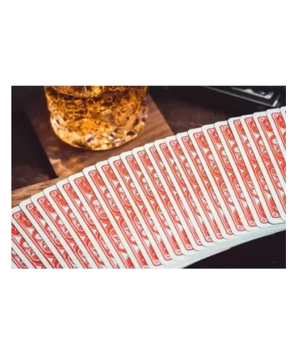 Smoke & Mirrors v8 Standard Red – Cărți de joc premium | Emagie.ro