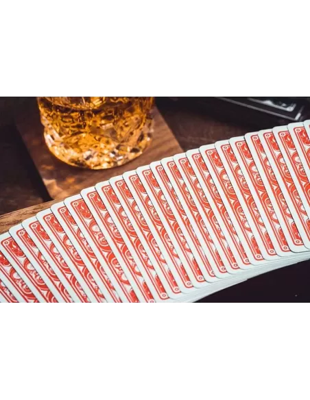 Smoke & Mirrors v8 Standard Red – Cărți de joc premium | Emagie.ro