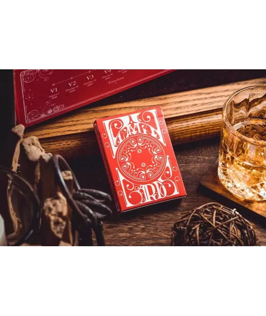 Smoke & Mirrors v8 Standard Red – Cărți de joc premium | Emagie.ro