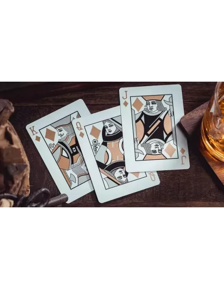 Smoke & Mirrors v8 Standard Gold – Cărți de joc premium | Emagie.ro