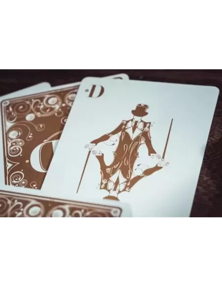 Smoke & Mirrors v8 Standard Gold – Cărți de joc premium | Emagie.ro