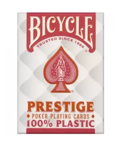 Bicycle Prestige Jumbo 100% Plastic – Cărți de joc durabile | Emagie.ro