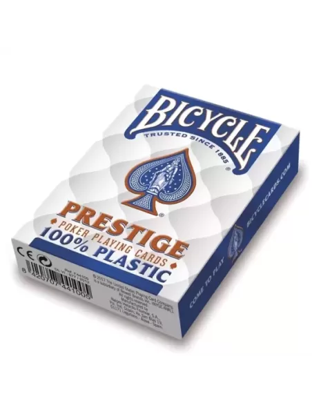 Bicycle Prestige Jumbo 100% Plastic – Cărți de joc durabile | Emagie.ro