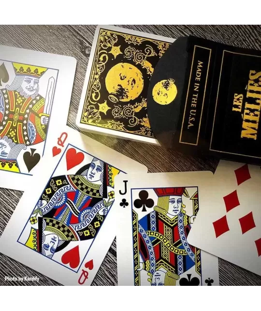 Les Melies Gold Limited Ed – Premium Playing Cards | Emagie.ro