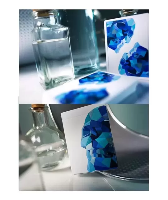 Memento Mori Blue – Cărți de joc premium | Emagie.ro