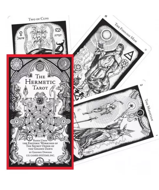 The Hermetic Tarot By Godfrey Dowson – Set tarot profund | Emagie.ro