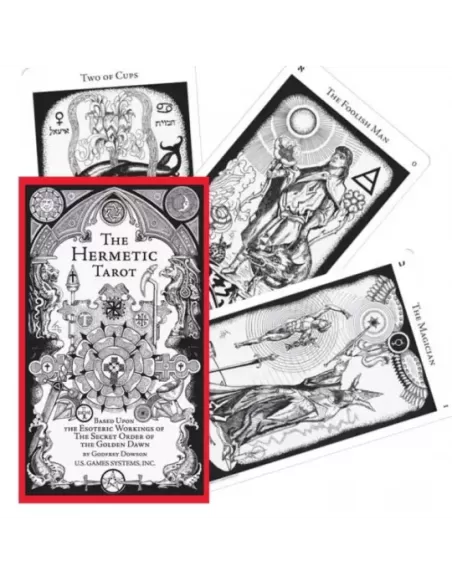 The Hermetic Tarot By Godfrey Dowson – Set tarot profund | Emagie.ro