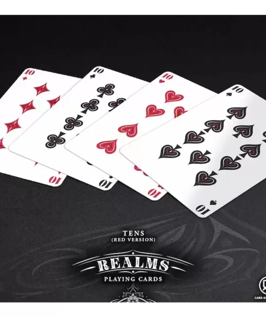 Realms Red – Cărți de joc premium | Emagie.ro