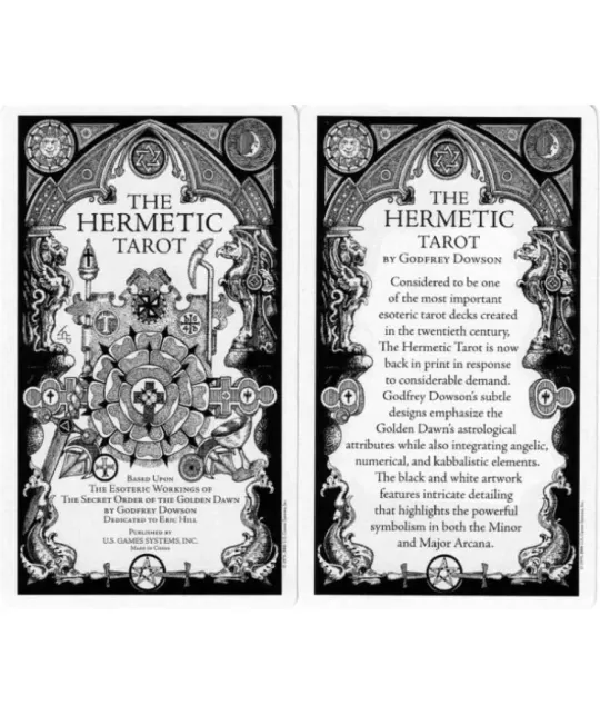 The Hermetic Tarot By Godfrey Dowson – Set tarot profund | Emagie.ro