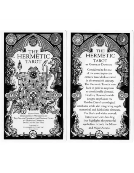 The Hermetic Tarot By Godfrey Dowson – Set tarot profund | Emagie.ro