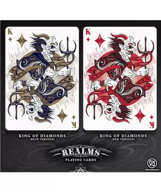 Realms Red – Cărți de joc premium | Emagie.ro