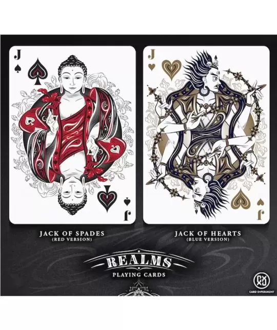 Realms Red – Cărți de joc premium | Emagie.ro