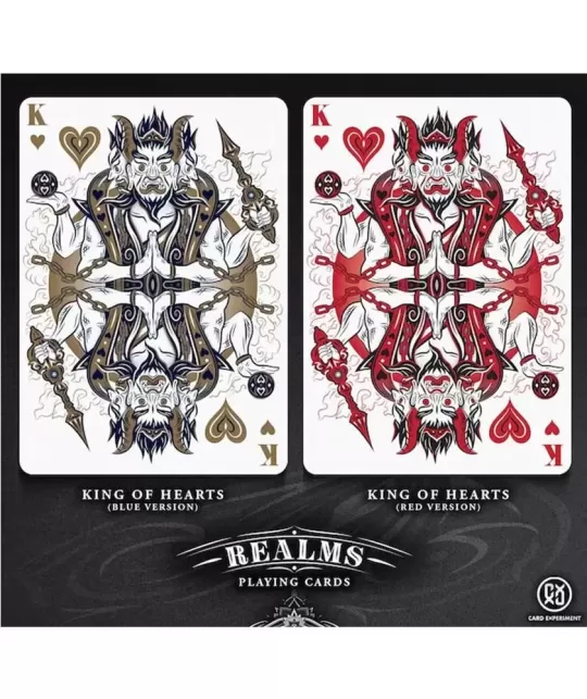 Realms Red – Cărți de joc premium | Emagie.ro