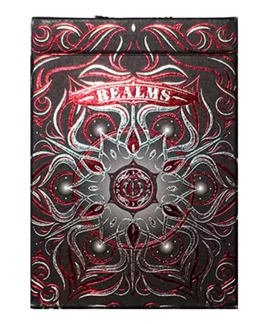 Realms Red – Cărți de joc premium | Emagie.ro