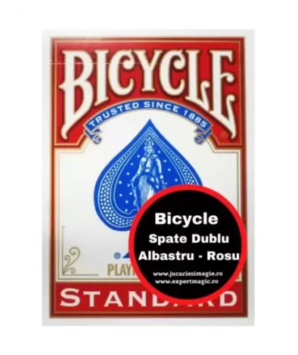 Bicycle Spate Dublu Albastru - Rosu – Cărți de joc versatile | Emagie.ro 2