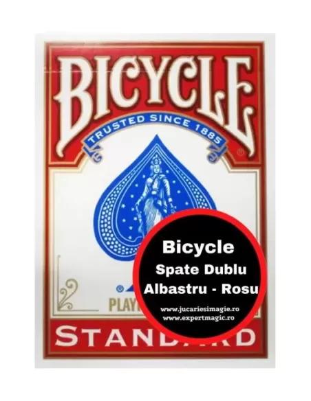 Bicycle Spate Dublu Albastru - Rosu – Cărți de joc versatile | Emagie.ro