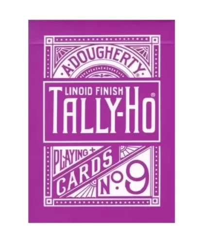 Tally Ho Reverse Fan Lavender LE – Premium Playing Cards | Emagie.ro