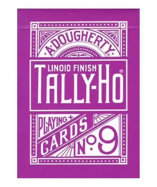 Tally Ho Reverse Fan Lavender LE – Premium Playing Cards | Emagie.ro