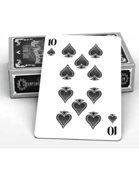 Alice of Wonderland Silver – Cărți de joc premium | Emagie.ro