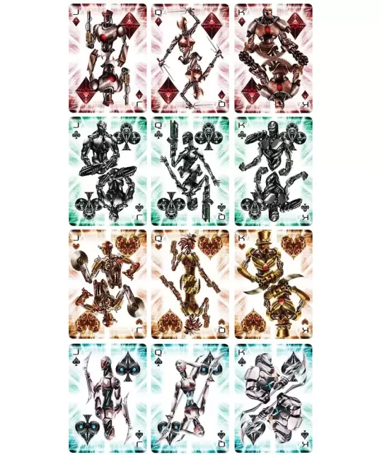 Bicycle Robotics – Cărți de joc premium | Emagie.ro