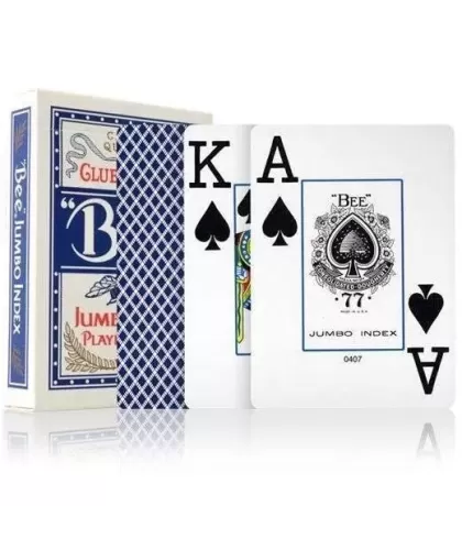 Bee Jumbo Index – Cărți de joc rezistente | Emagie.ro