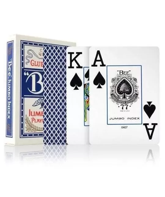 Bee Jumbo Index – Cărți de joc rezistente | Emagie.ro