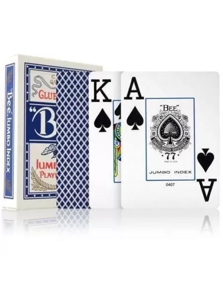Bee Jumbo Index – Cărți de joc rezistente | Emagie.ro