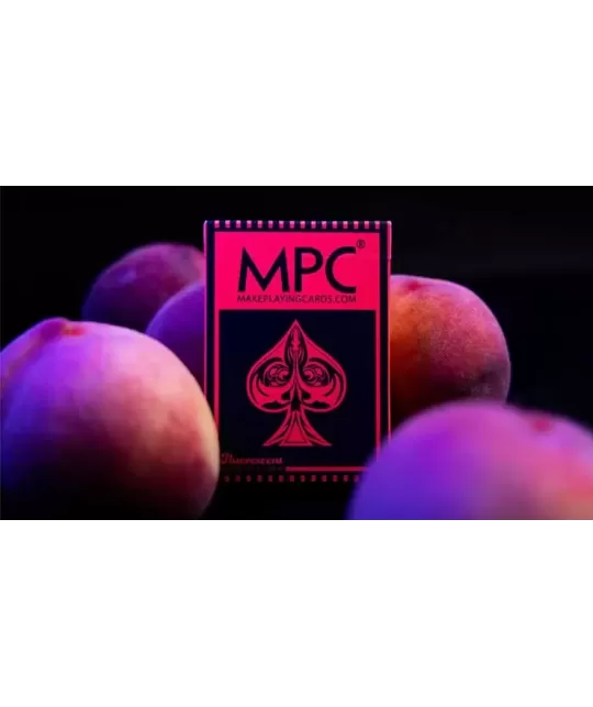 Fluorescent Peach Edition – Cărți de joc premium | Emagie.ro