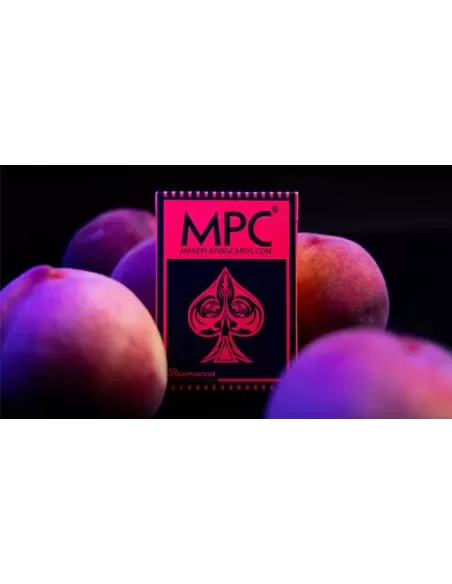 Fluorescent Peach Edition – Cărți de joc premium | Emagie.ro