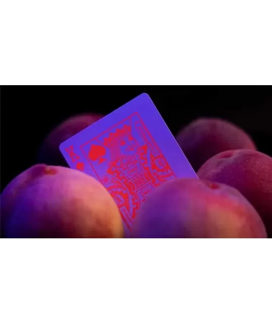 Fluorescent Peach Edition – Cărți de joc premium | Emagie.ro